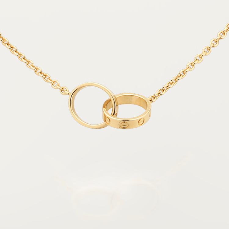 LOVE Necklace 18K Yellow Gold--GaiYalun