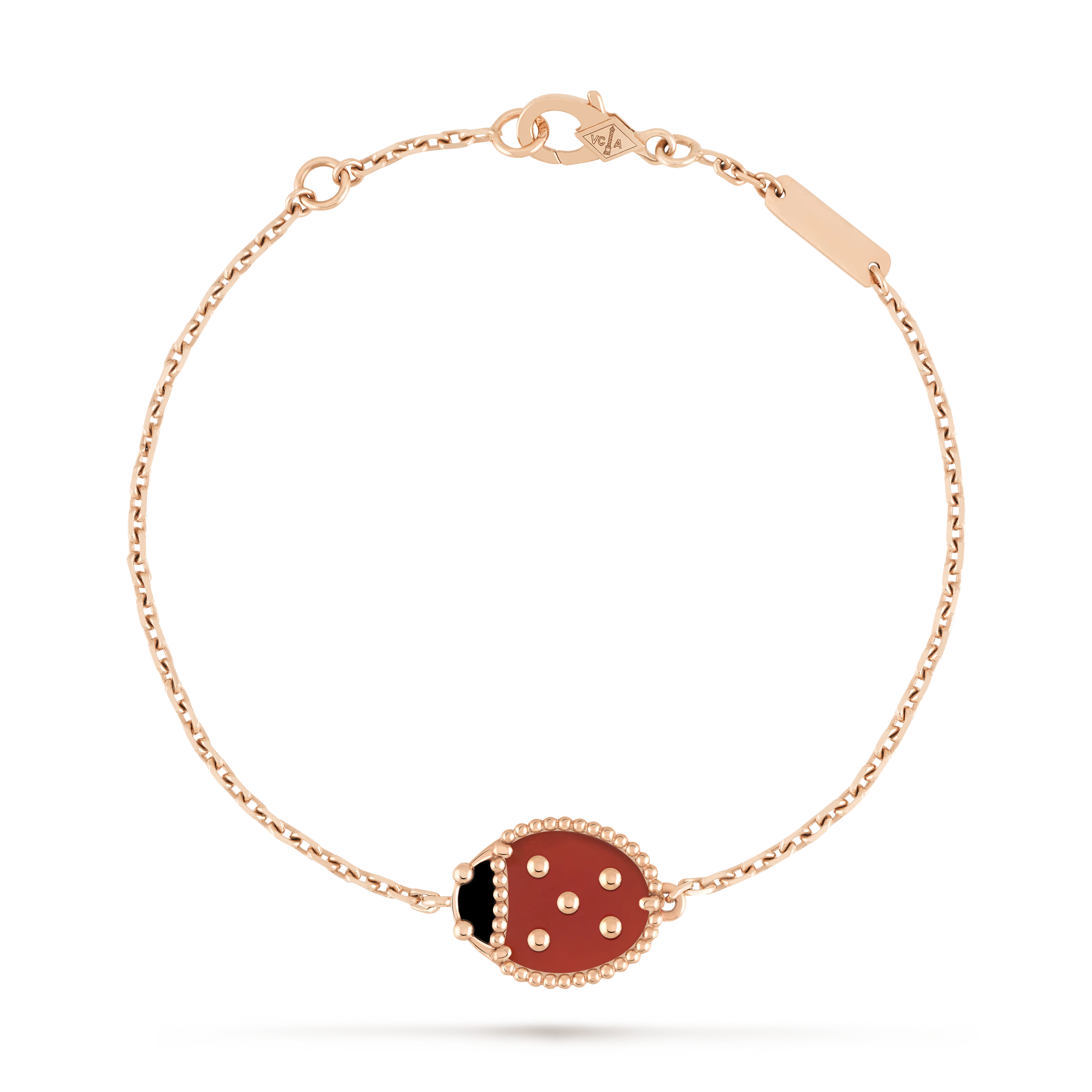 Van Cleef & Arpels Lucky Spring bracelet, ladybug with closed wings--GaiYalun