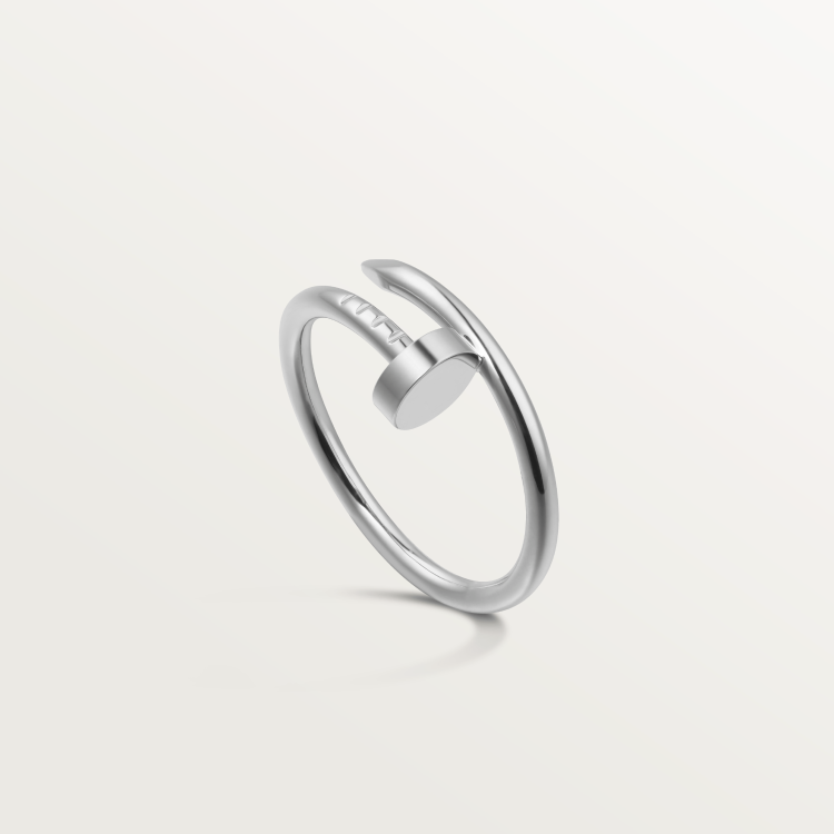 JUSTE UN CLOU ring, small model 18K white gold--GaiYalun