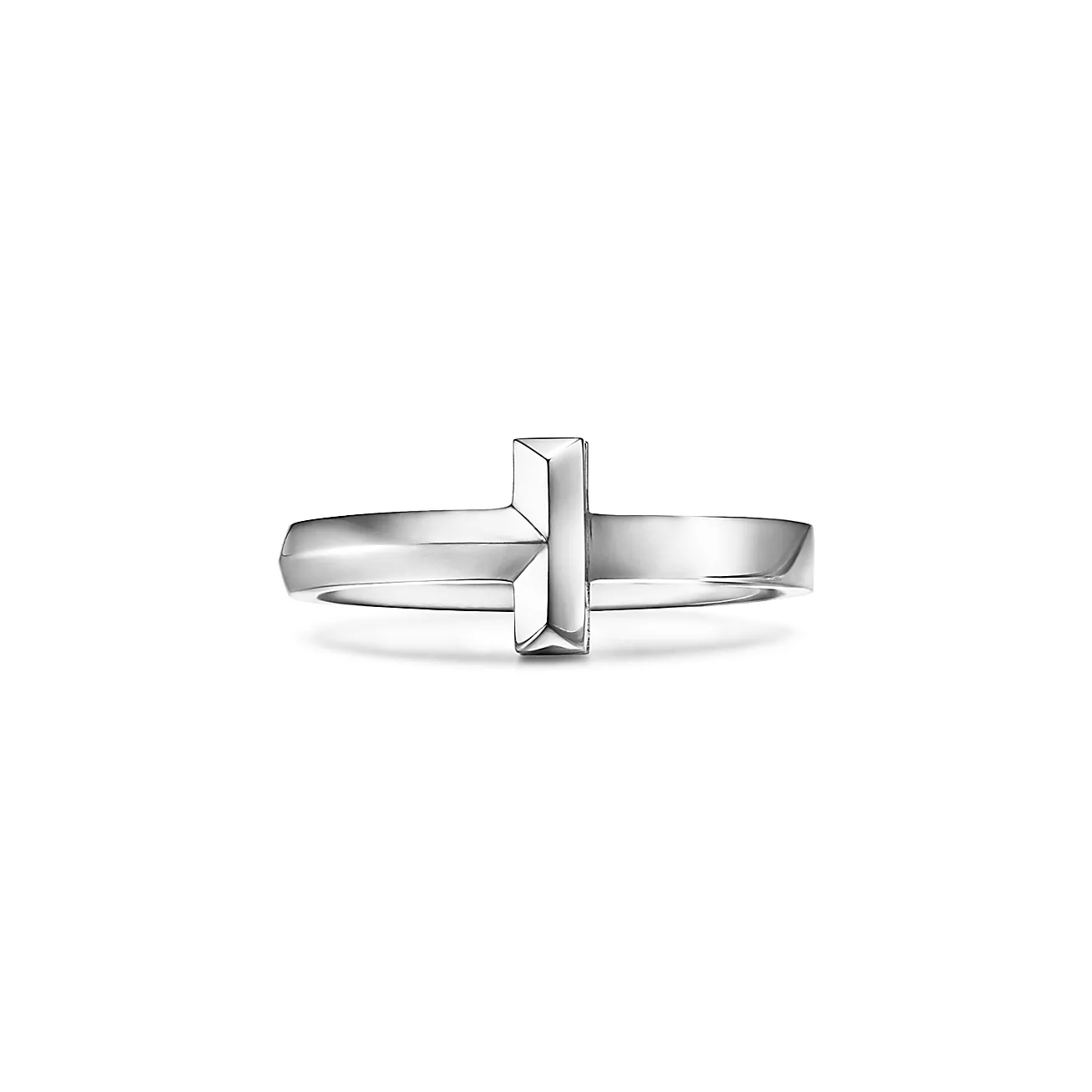 Tiffany T1 ring 18K white gold--GaiYalun