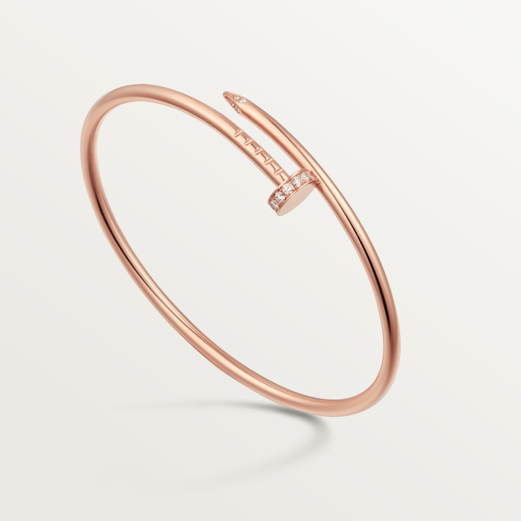 JUSTE UN CLOU bracelet, small model 18K rose gold--GaiYalun