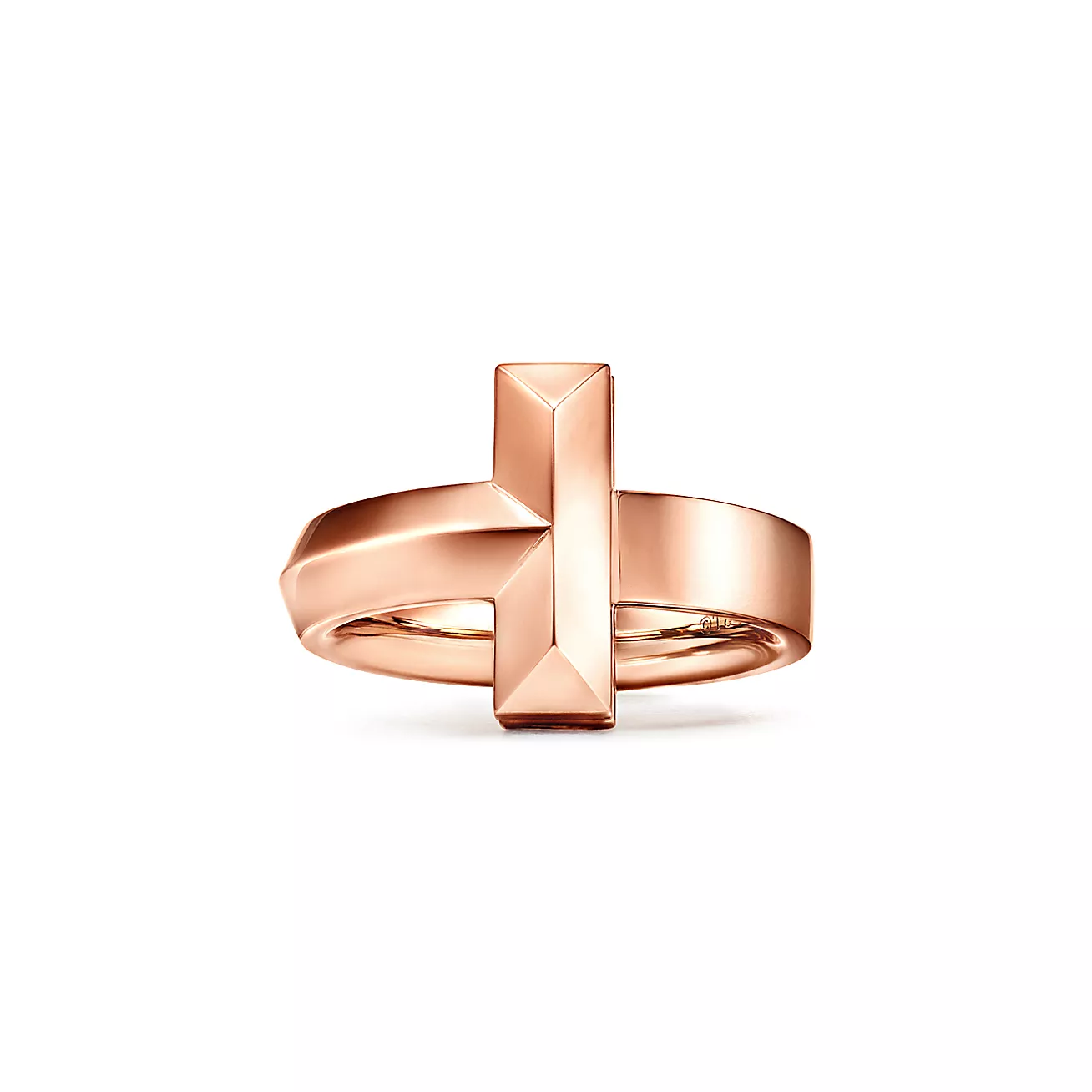 Tiffany T1 ring 18K rose gold--GaiYalun