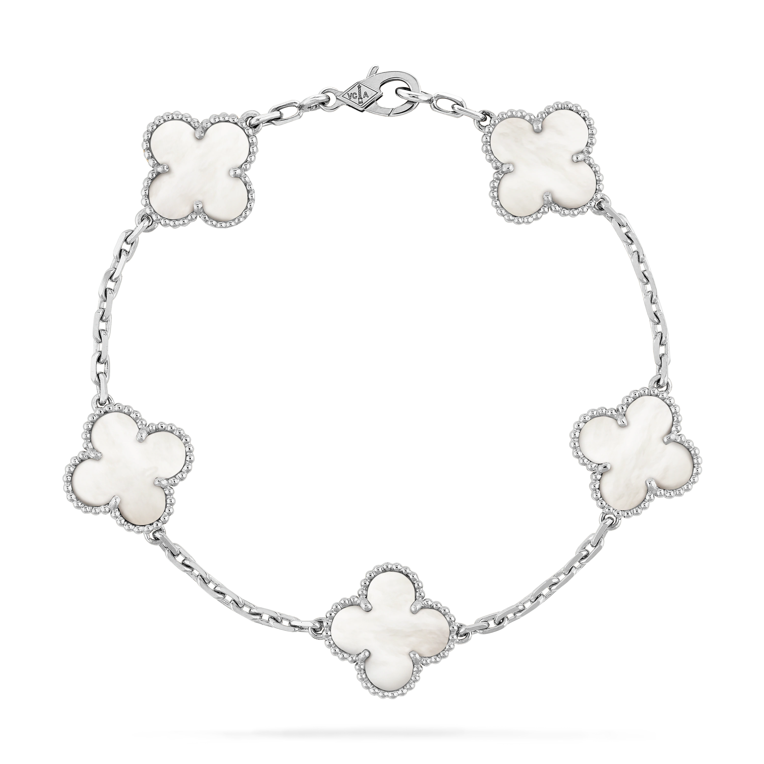 Van Cleef & Arpels Vintage Alhambra bracelet, 5 motifs--GaiYalun