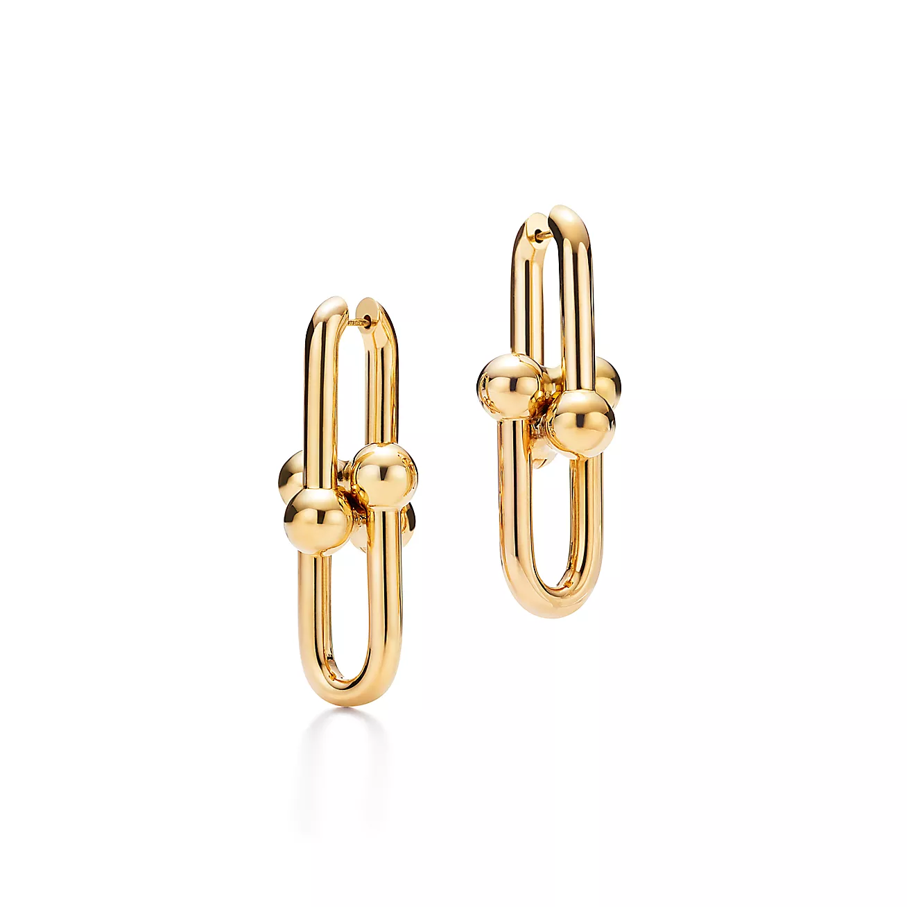 chain link earrings--GaiYalun