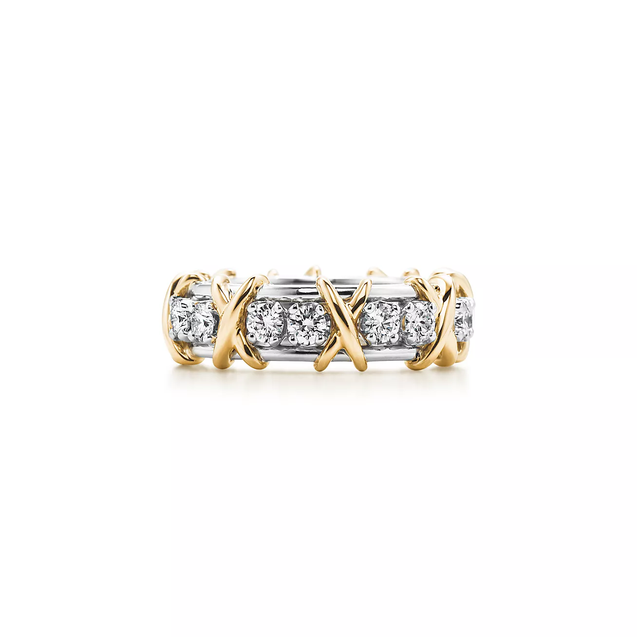 Tiffany & Co. Schlumberger Sixteen Stone Ring--GaiYalun