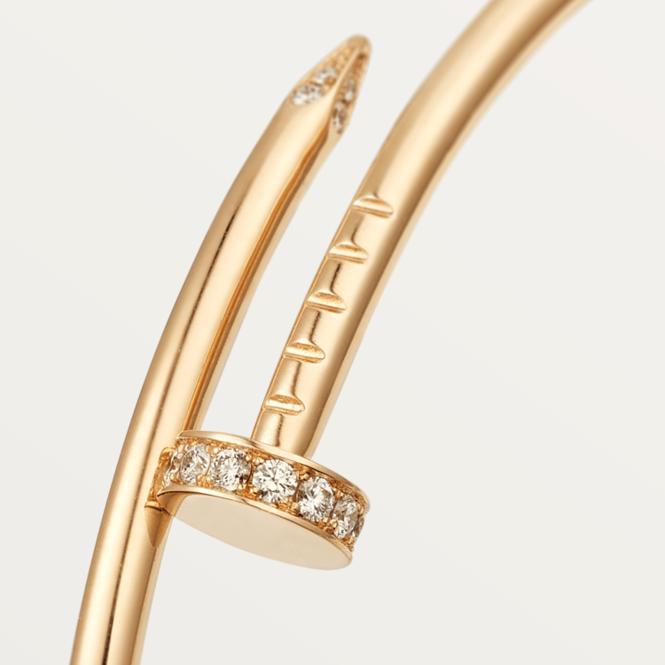 JUSTE UN CLOU bracelet, small model 18K yellow gold--GaiYalun