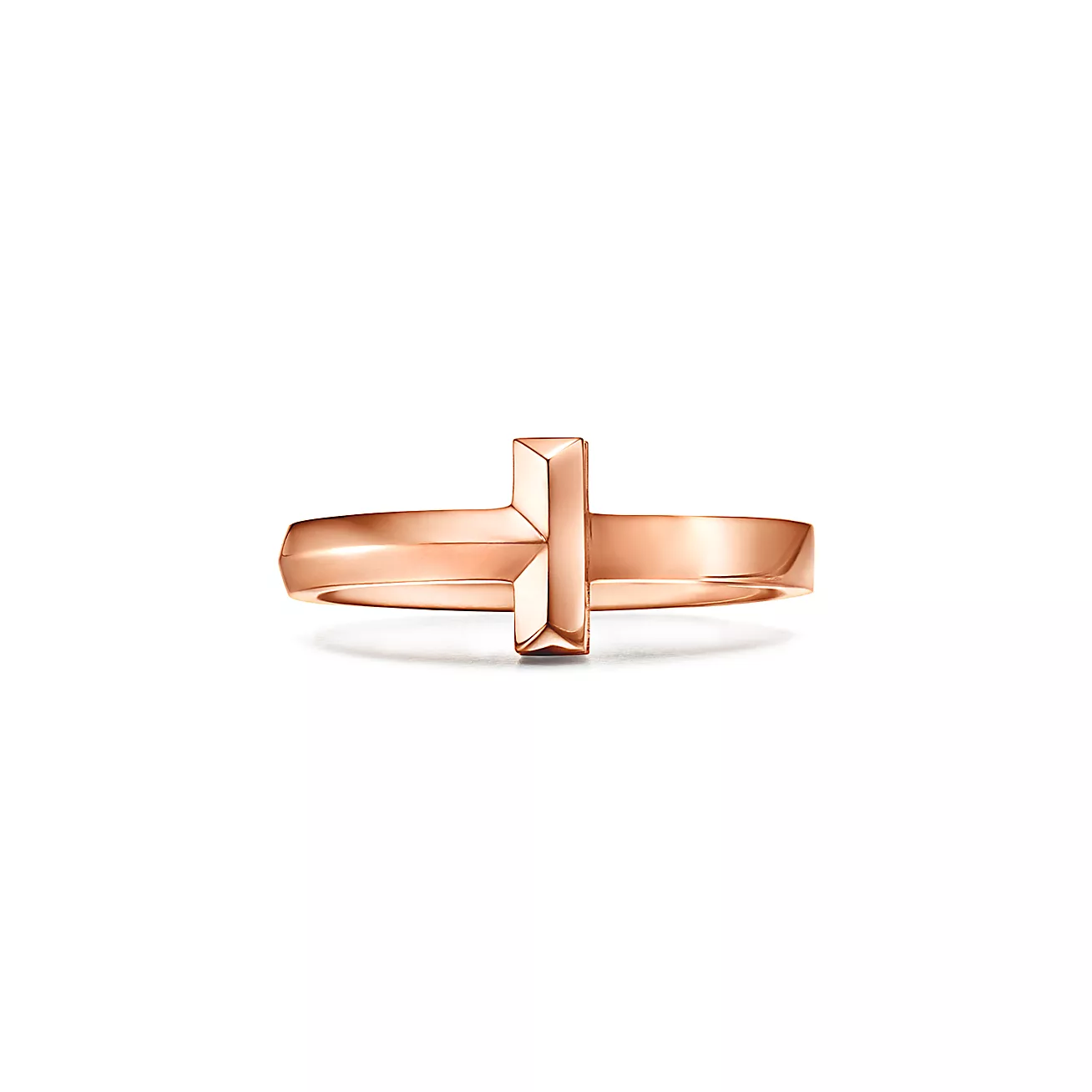 Tiffany T1 ring 18K rose gold--GaiYalun