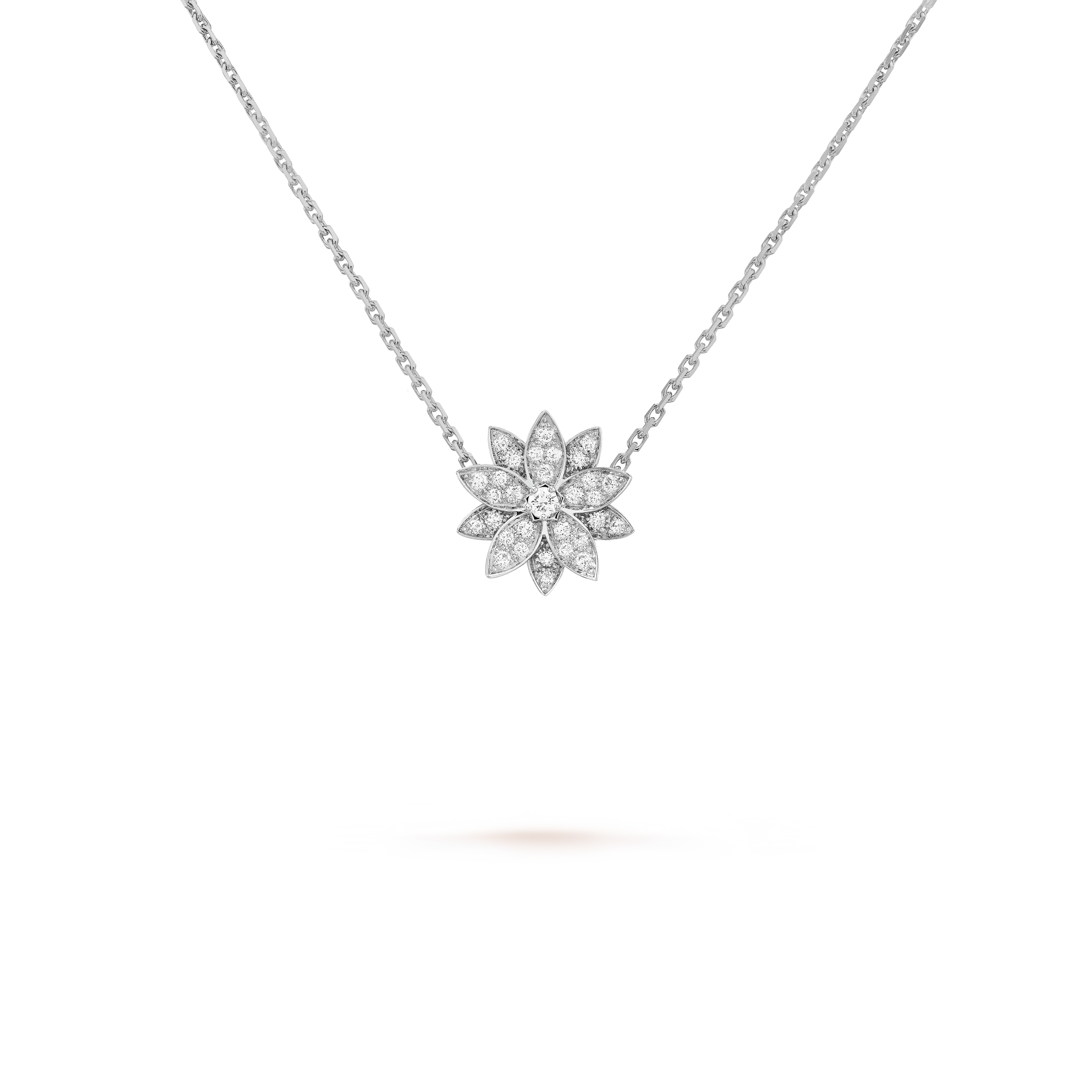 Van Cleef & Arpels Lotus pendant, small model--GaiYalun