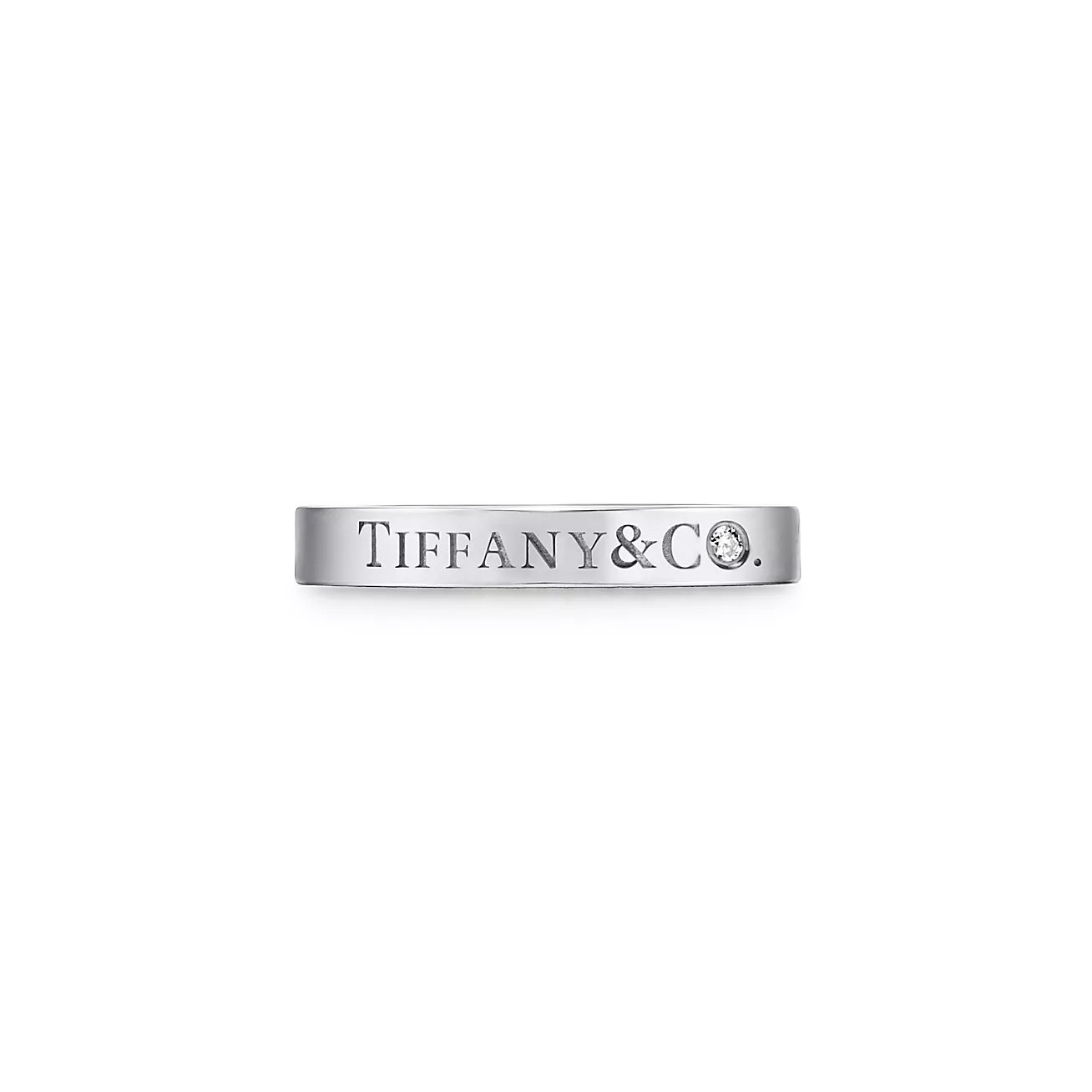 Tiffany & Co.® ring Platinum with diamonds--GaiYalun