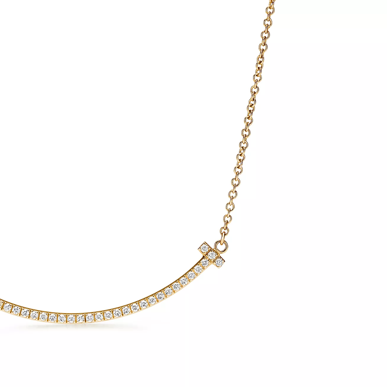 Tiffany T 18K Yellow Gold with Diamonds--GaiYalun