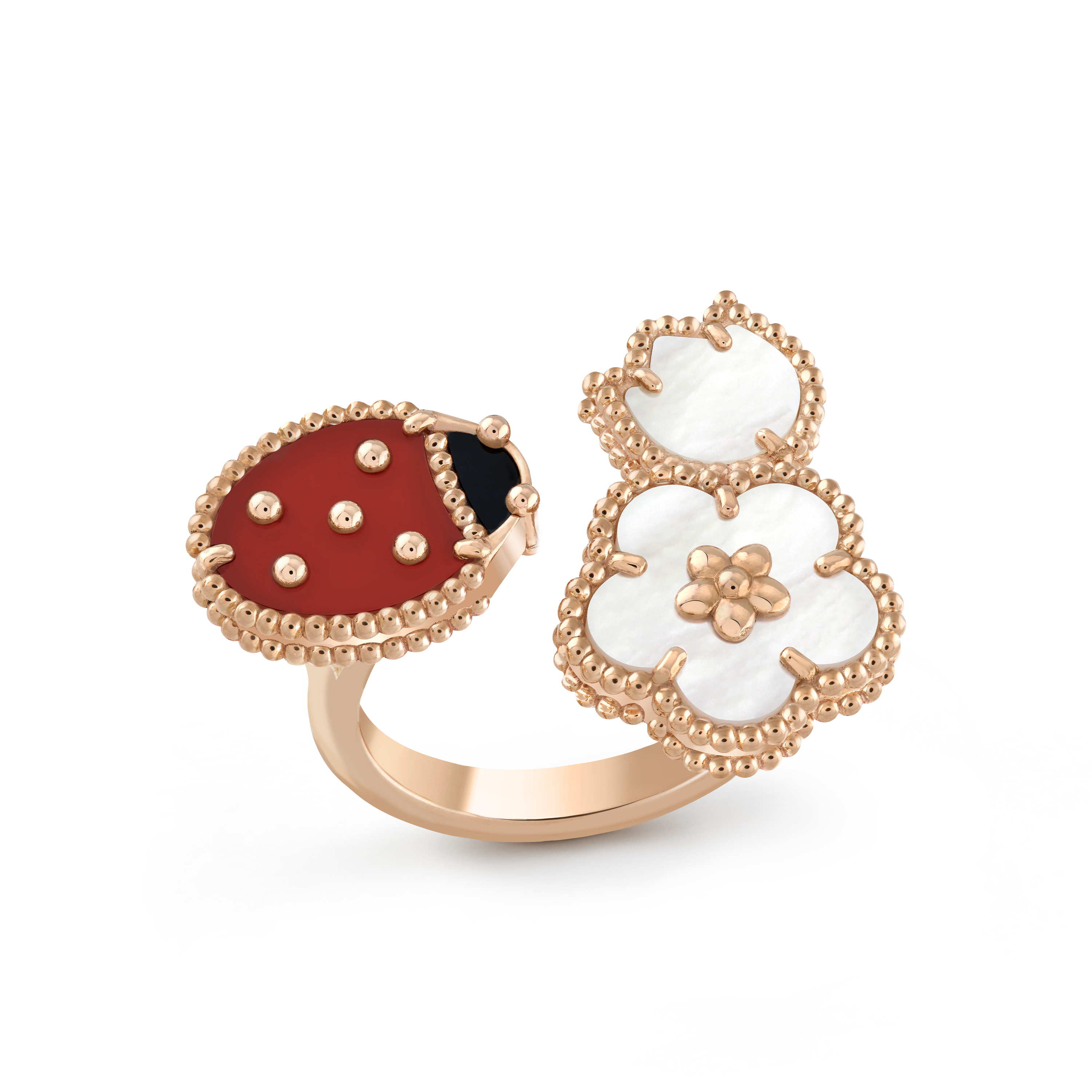 Van Cleef & Arpels Lucky Spring Finger Ring--GaiYalun