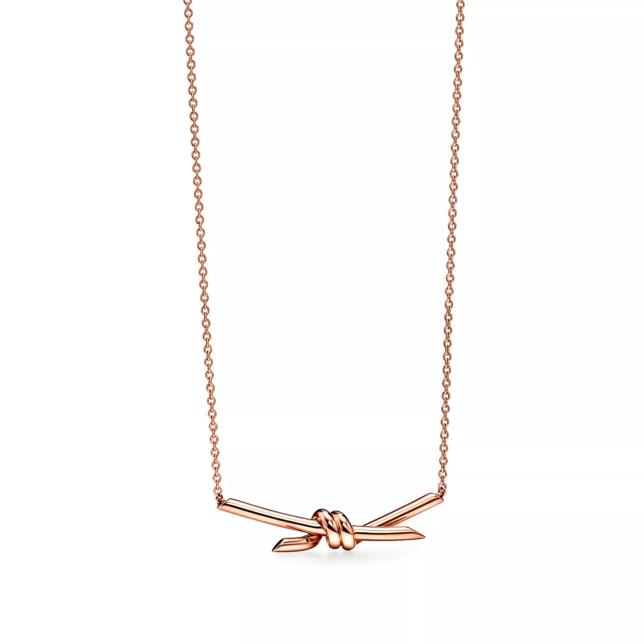 necklace 18K rose gold--GaiYalun