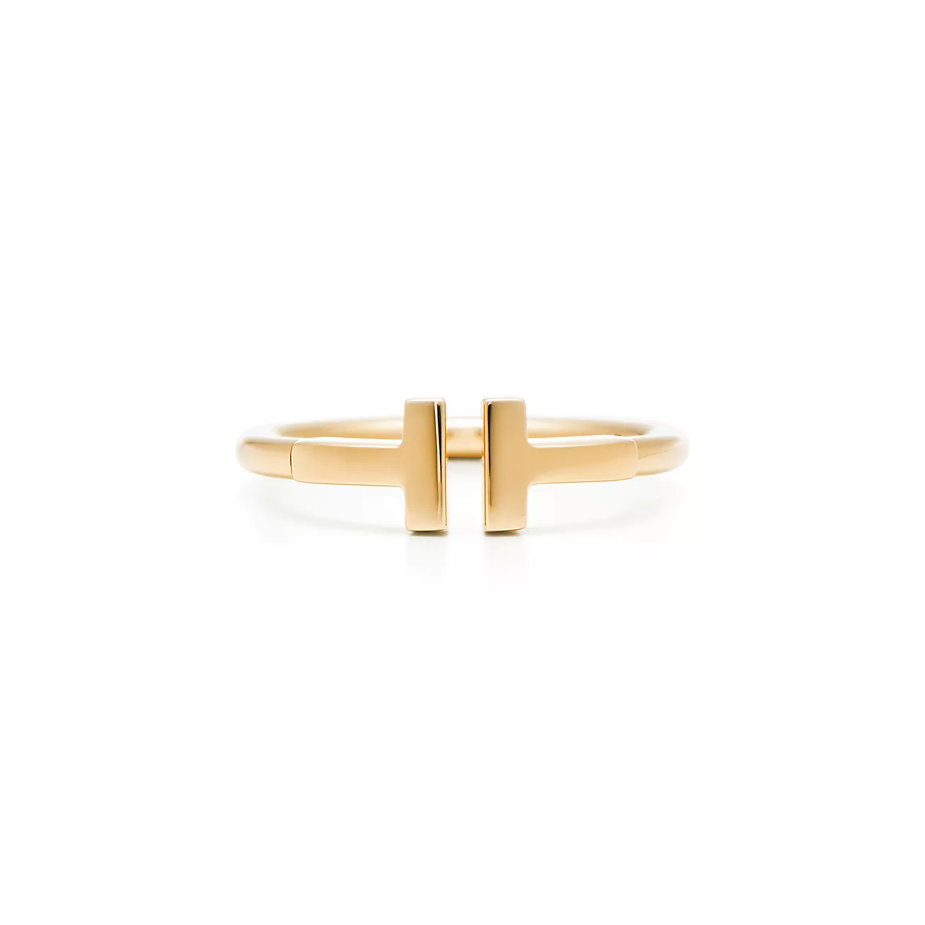Tiffany T coil ring 18K gold--GaiYalun