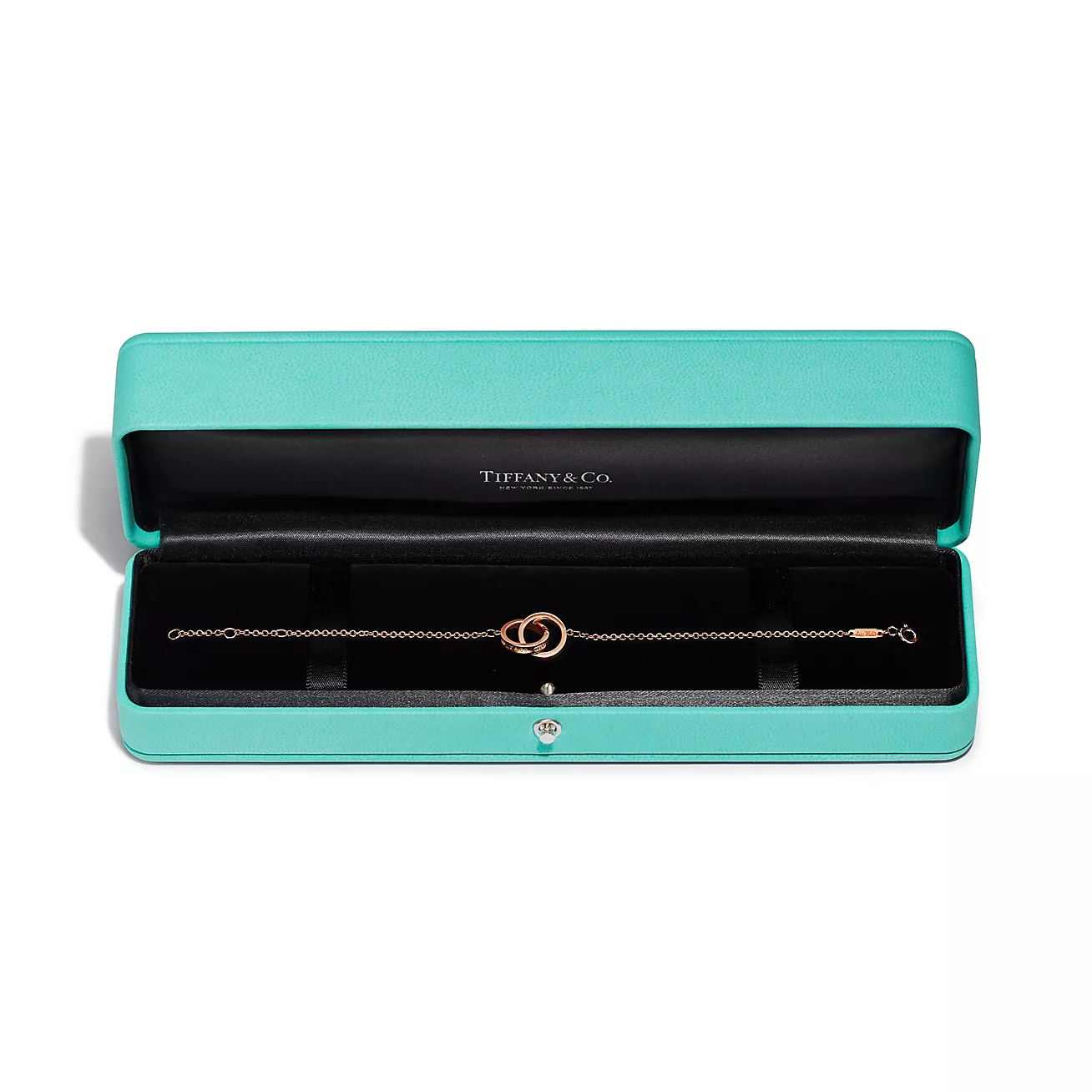 Buckle Circle Link Bracelet 18K rose gold--GaiYalun