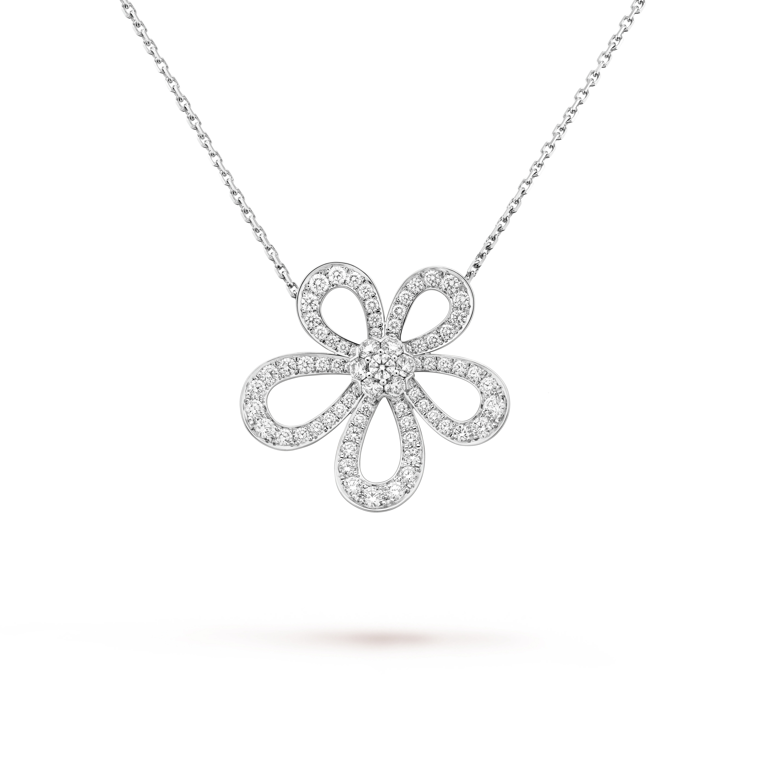 Van Cleef & Arpels Flowerlace Pendant--GaiYalun