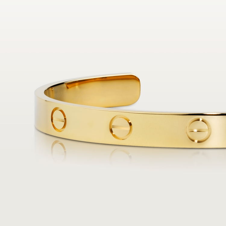 LOVE bracelet 18K yellow gold--GaiYalun