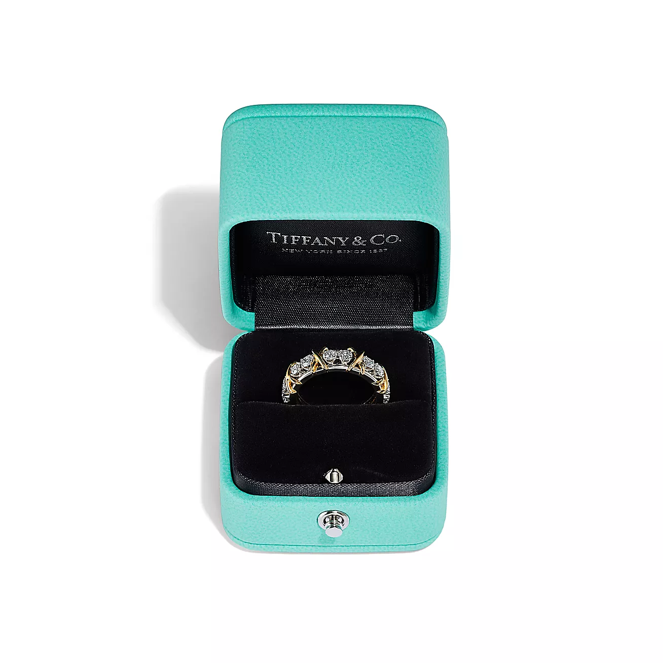 Tiffany & Co. Schlumberger Sixteen Stone Ring--GaiYalun