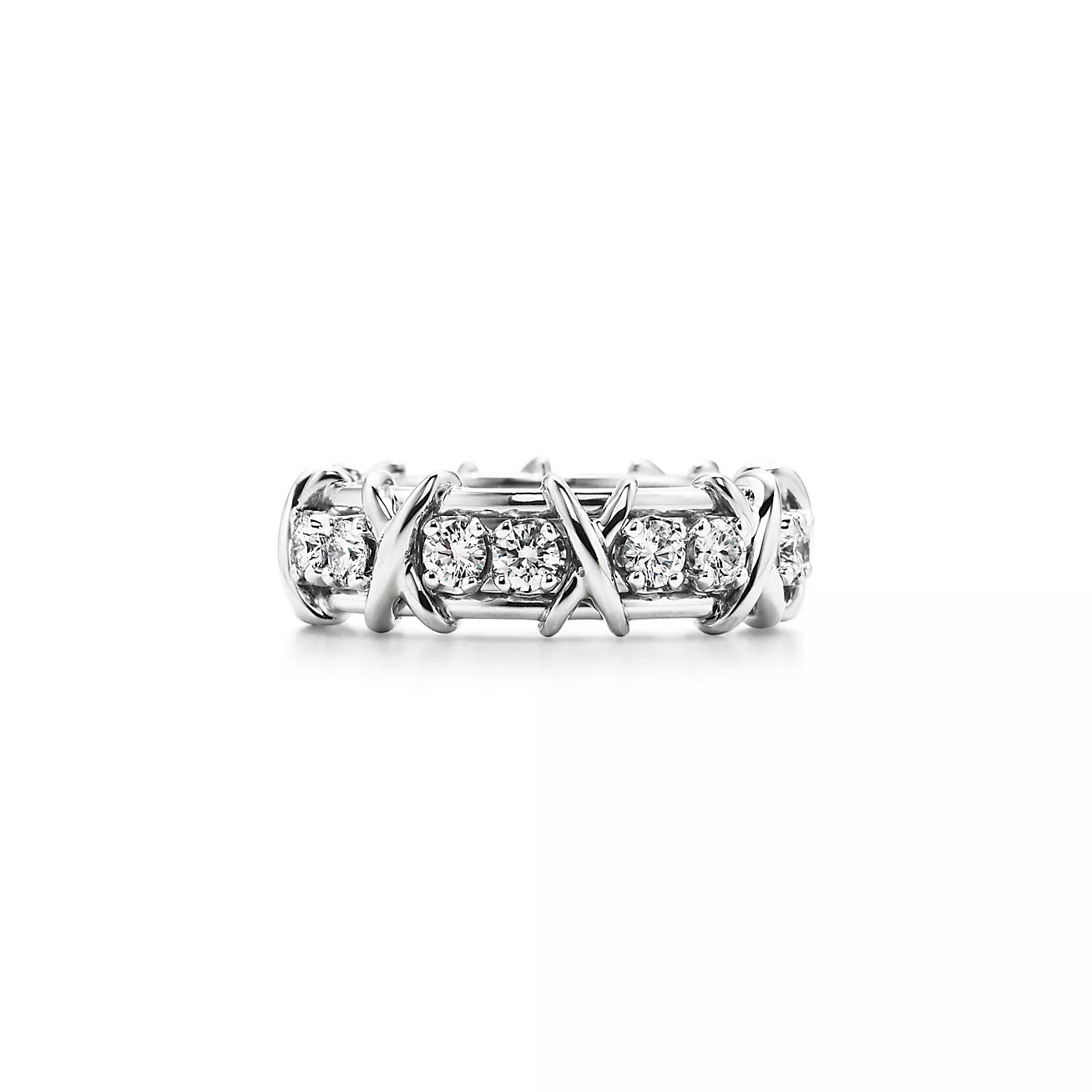 Tiffany & Co. Schlumberger Sixteen Stone Ring--GaiYalun