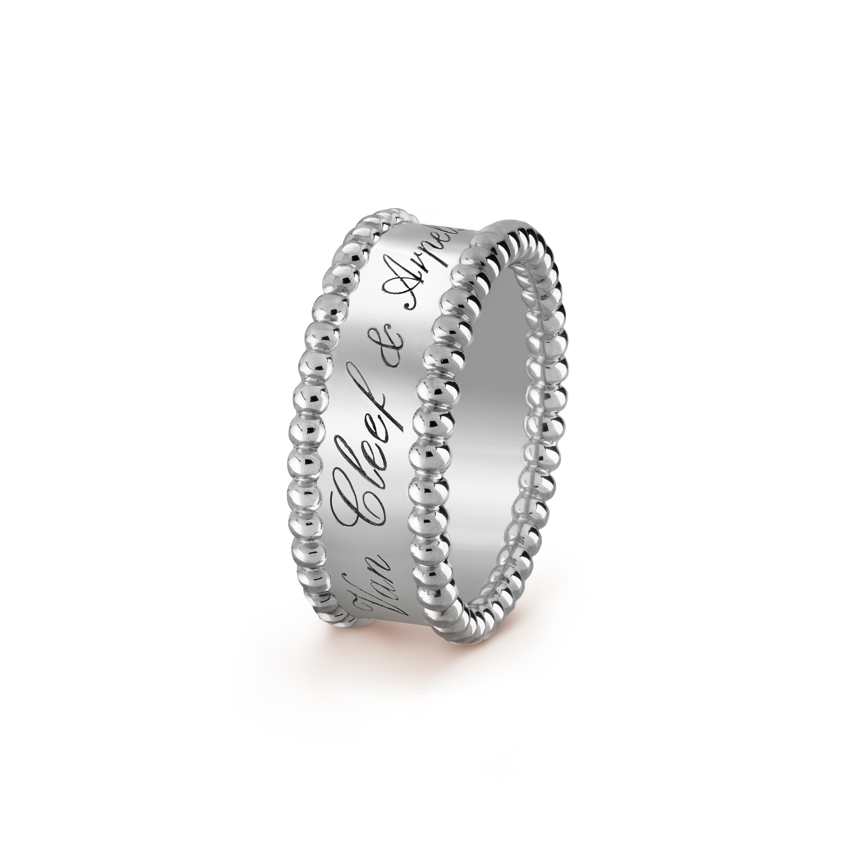 Van Cleef & Arpels Perlée Signature Ring--GaiYalun