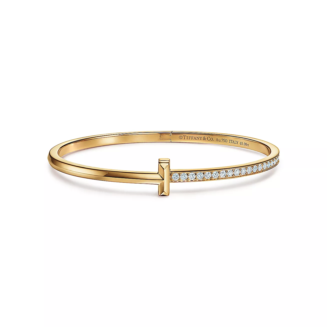 Tiffany T1 Diamond Narrow Bracelet--GaiYalun
