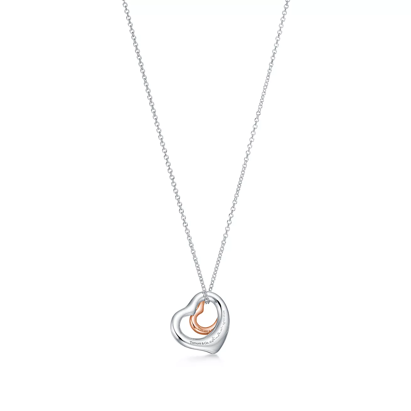 Open Heart Necklace--GaiYalun