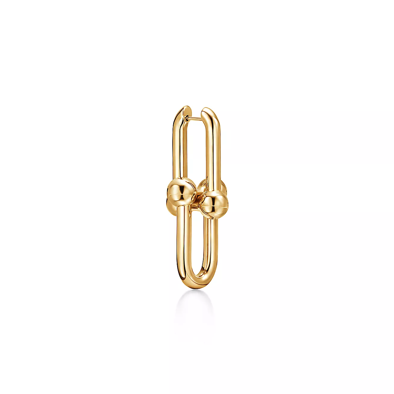 chain link earrings--GaiYalun