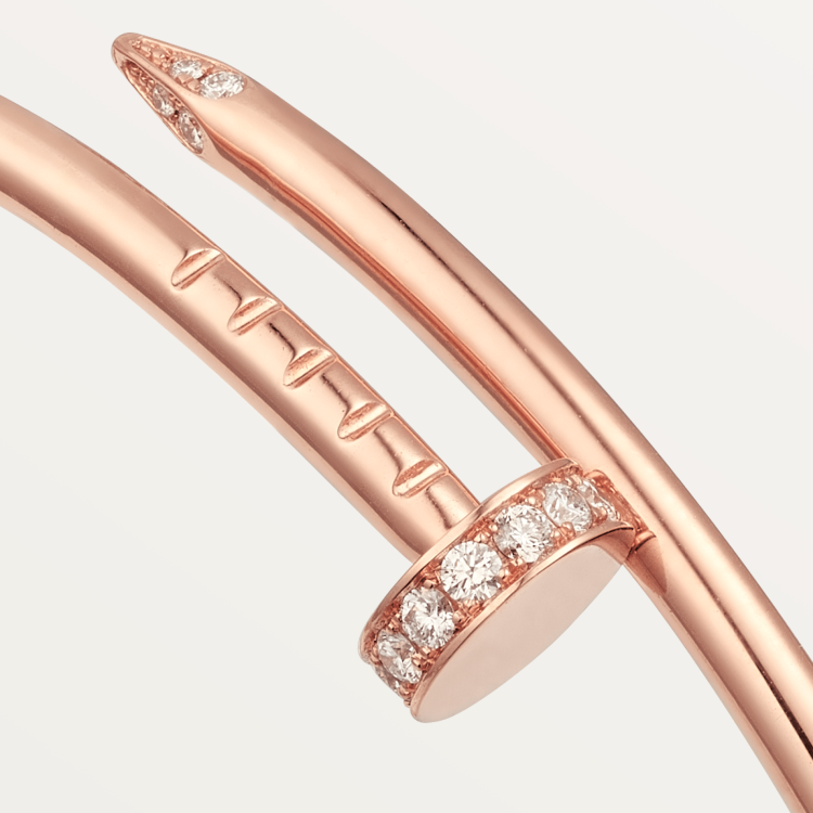 JUSTE UN CLOU bracelet, small model 18K rose gold--GaiYalun