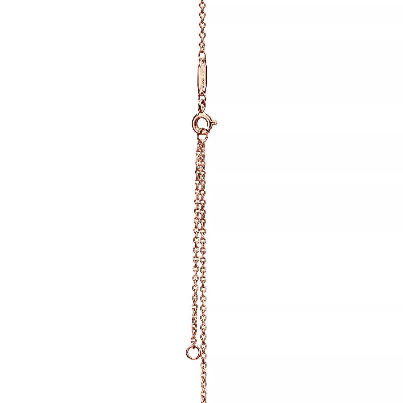 necklace 18K rose gold--GaiYalun