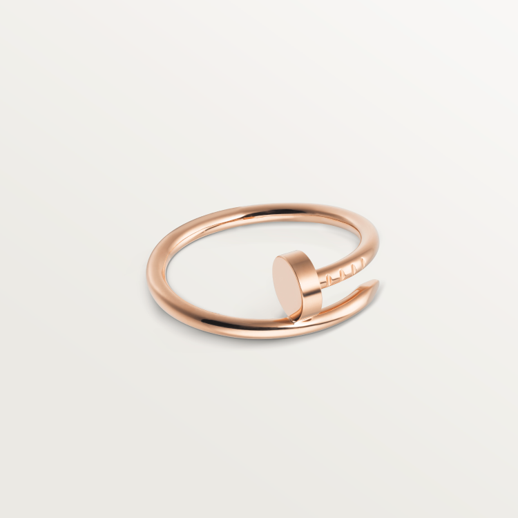 JUSTE UN CLOU ring, small model 18K rose gold--GaiYalun