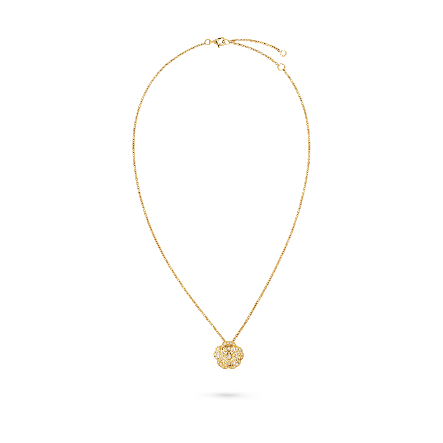 BOUTON DE CAMÉLIA necklace--GaiYalun