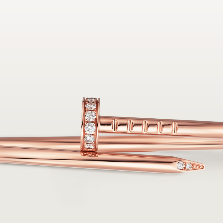 JUSTE UN CLOU bracelet, small model 18K rose gold--GaiYalun