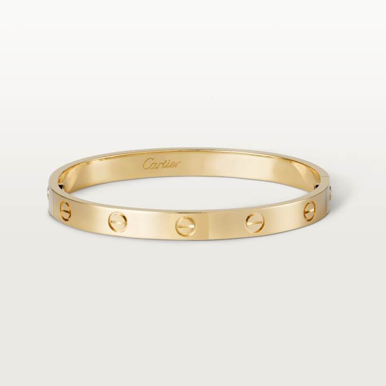 LOVE bracelet 18K yellow gold--GaiYalun