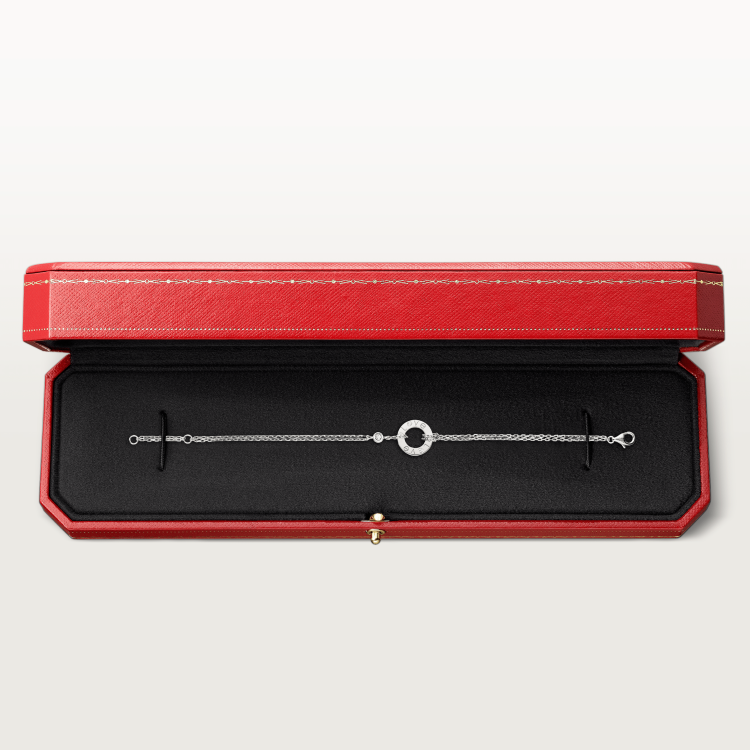 LOVE bracelet 18K white gold--GaiYalun