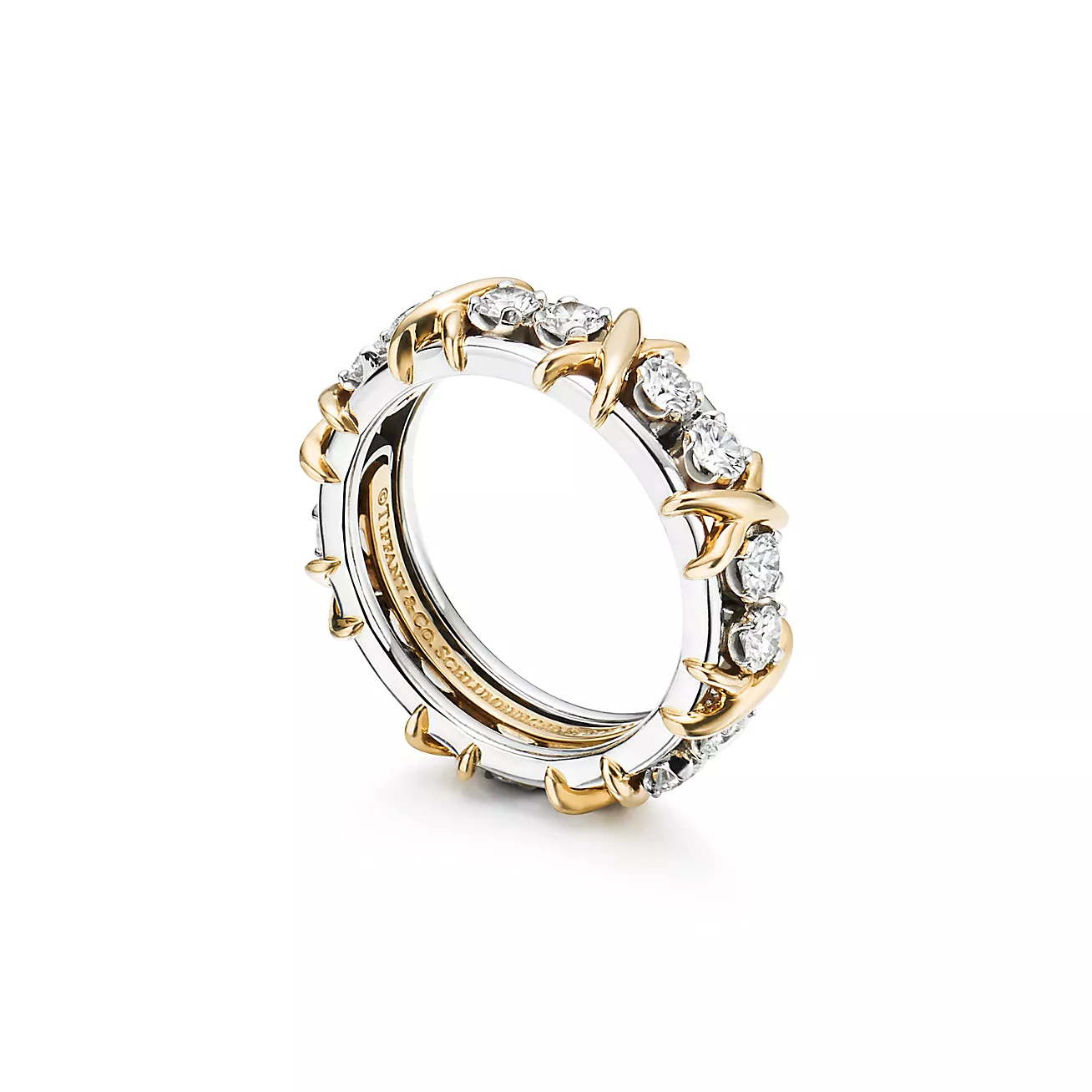 Tiffany & Co. Schlumberger Sixteen Stone Ring--GaiYalun