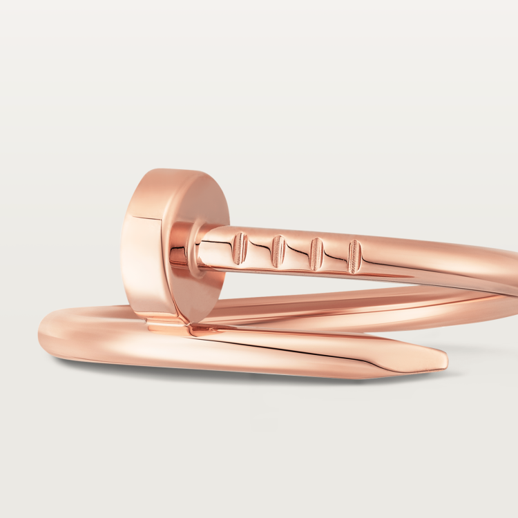 JUSTE UN CLOU ring, small model 18K rose gold--GaiYalun
