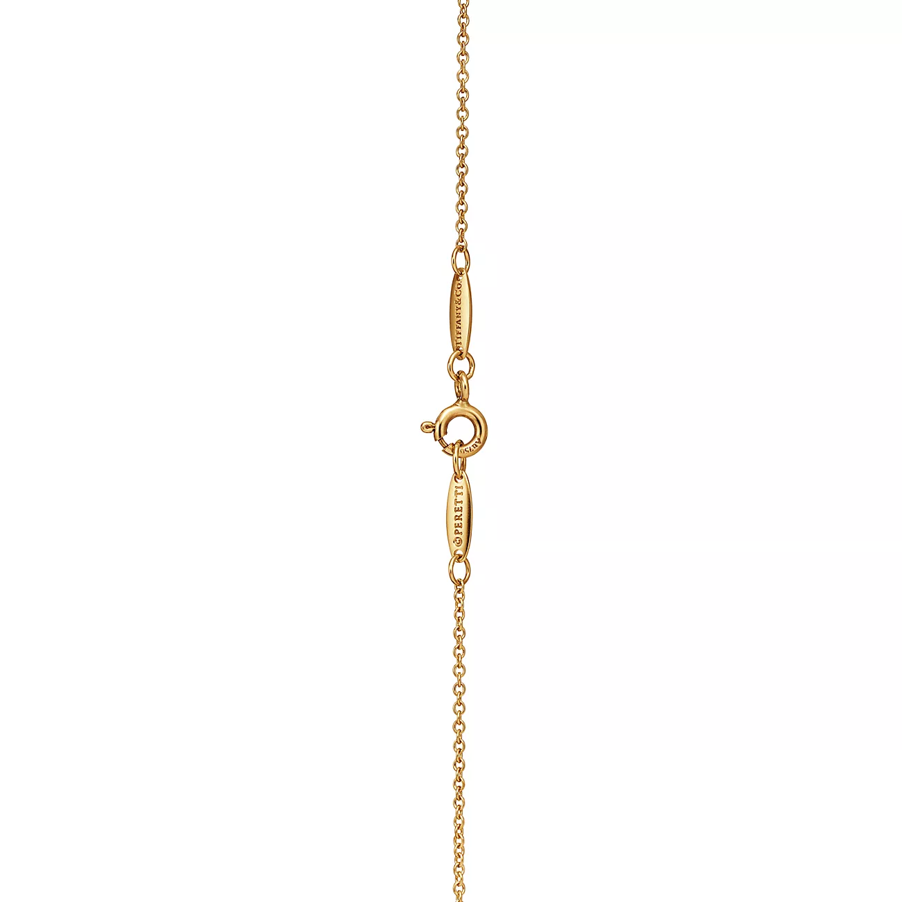 18ct Gold and Diamond Open Heart Necklace--GaiYalun