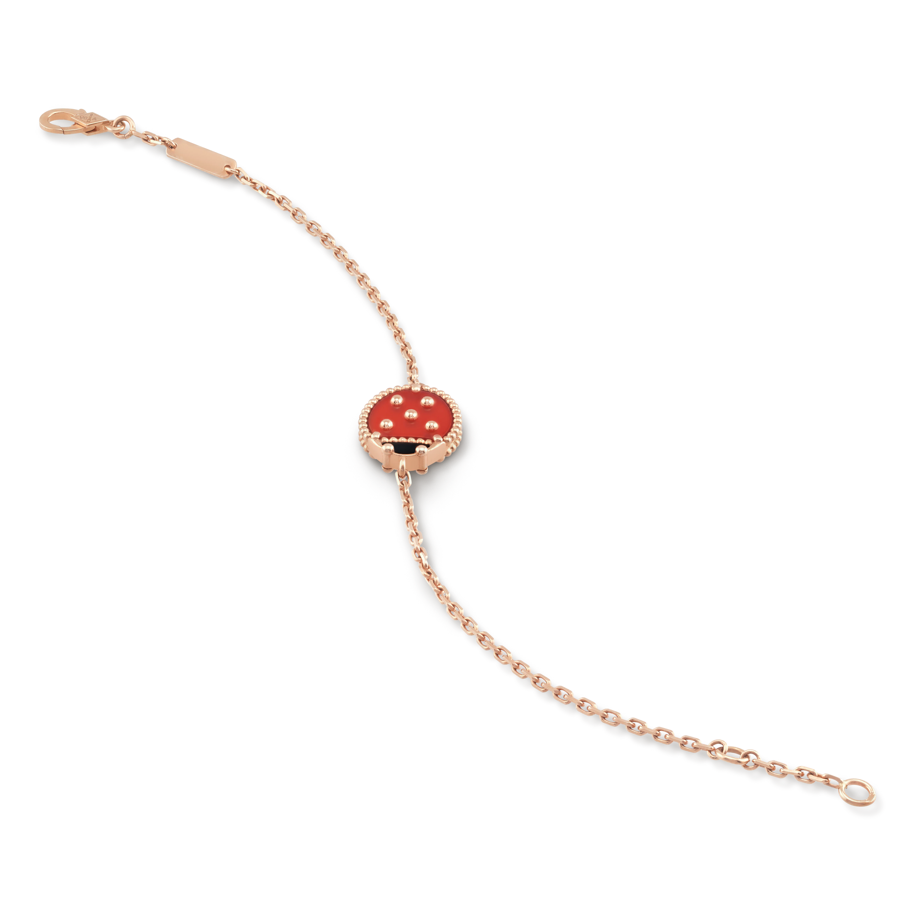 Van Cleef & Arpels Lucky Spring bracelet, ladybug with closed wings--GaiYalun