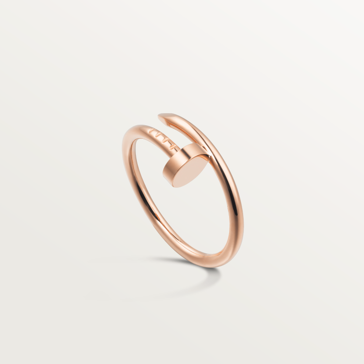 JUSTE UN CLOU ring, small model 18K rose gold--GaiYalun