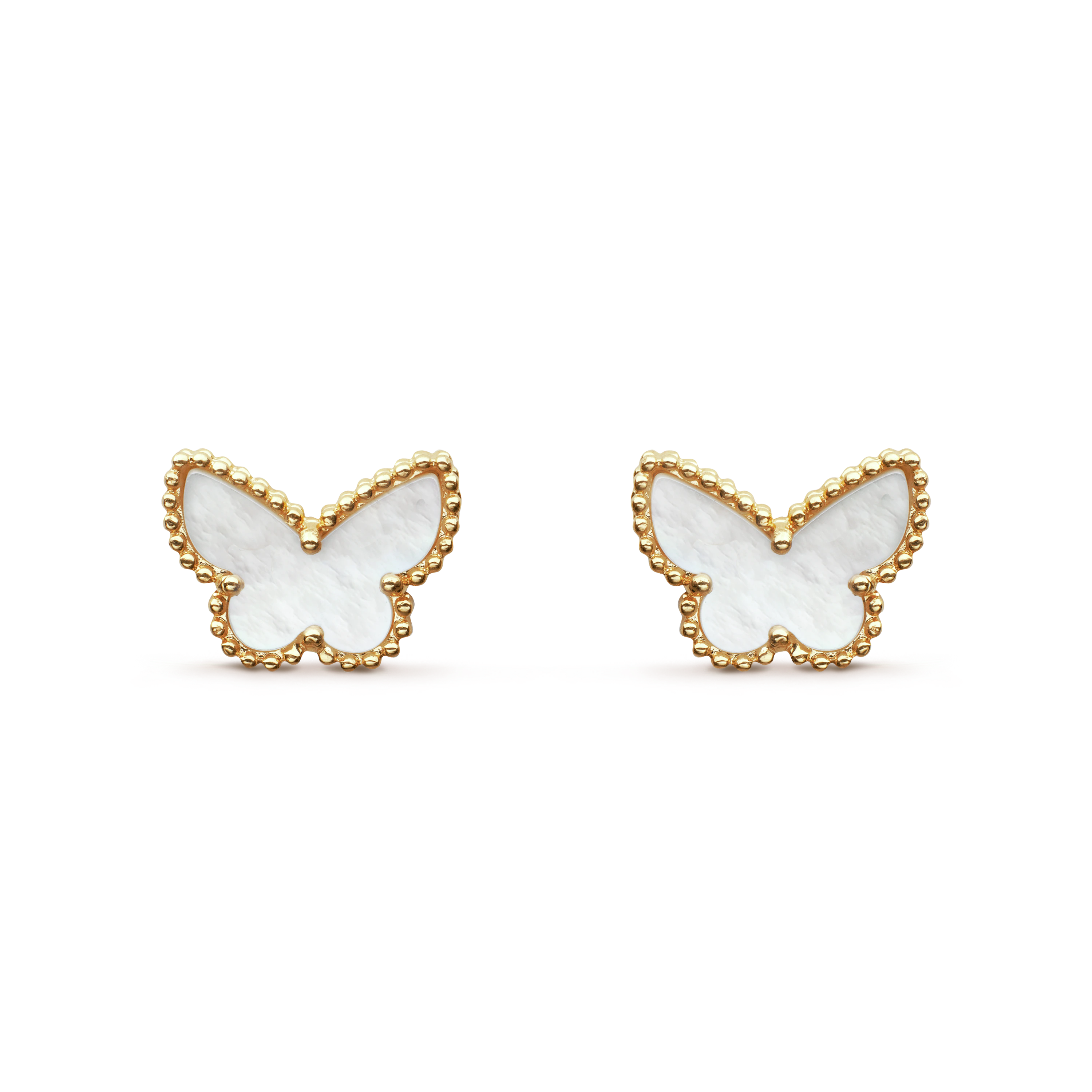 Van Cleef & Arpels Sweet Alhambra butterfly earrings--GaiYalun