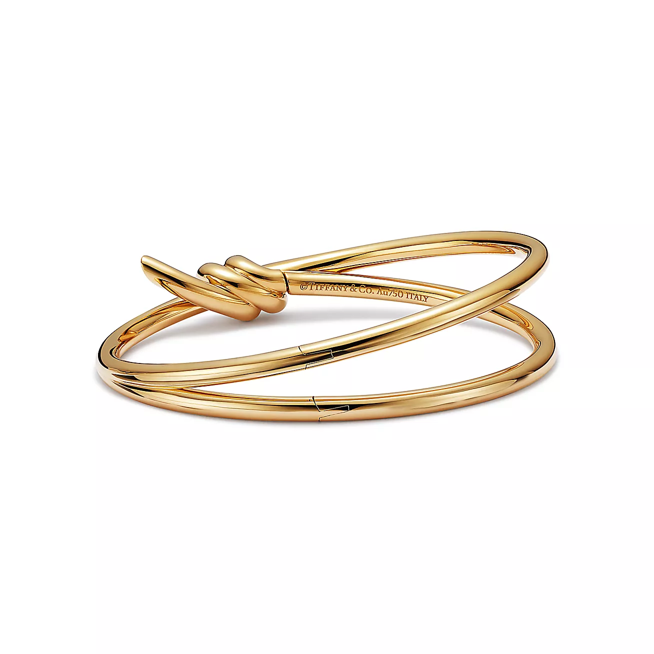 Double Row Hinged Bracelet 18K gold--GaiYalun