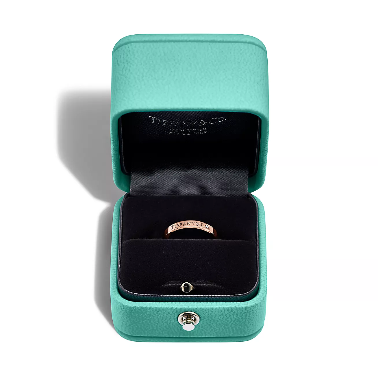 Tiffany & Co.® ring 18K Rose Gold with Diamonds--GaiYalun