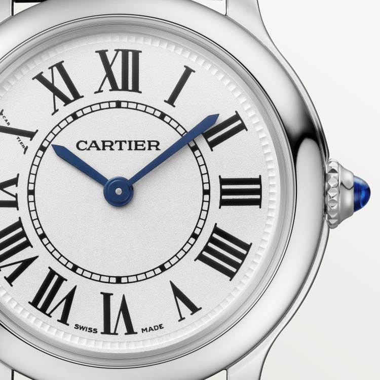 RONDE MUST DE CARTIER 29MM STEEL QUARTZ--GaiYalun