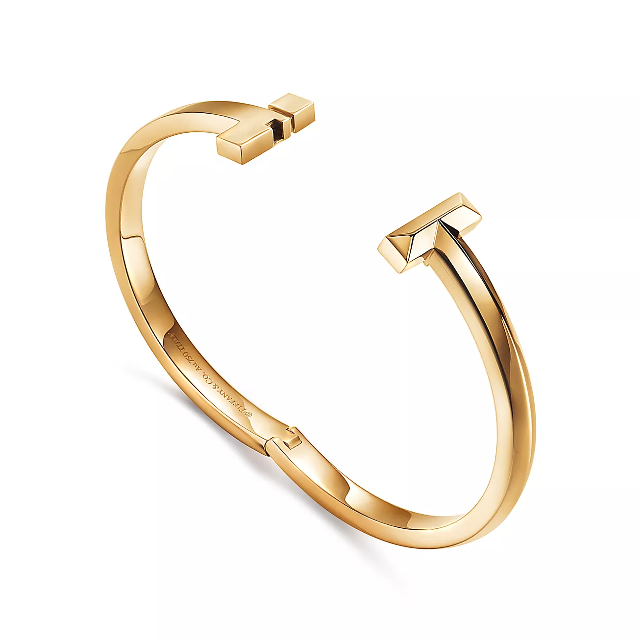 T1 Wide Bracelet 18K gold--GaiYalun
