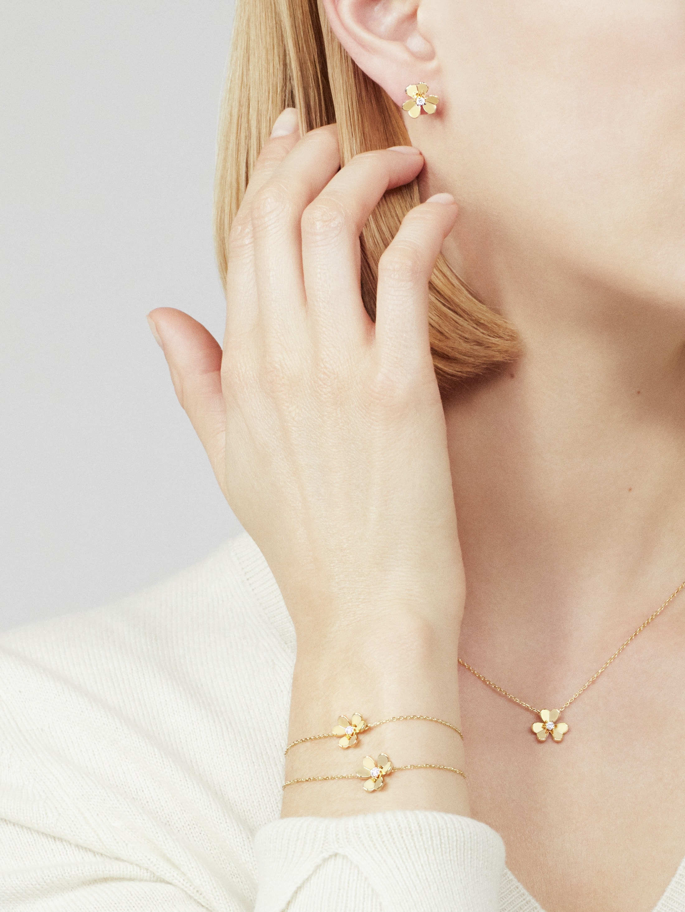 Van Cleef & Arpels Frivole bracelet, mini model--GaiYalun