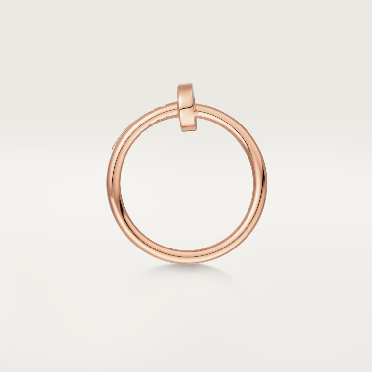 JUSTE UN CLOU ring, small model 18K rose gold--GaiYalun