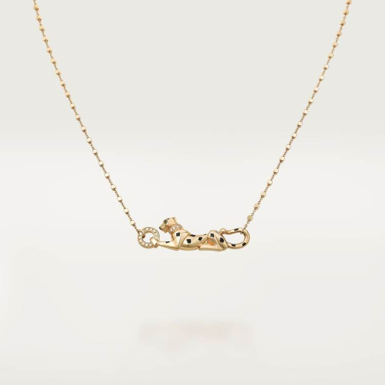 PANTHÈRE DE CARTIER Cartier Cheetah Necklace 18K Gold--GaiYalun