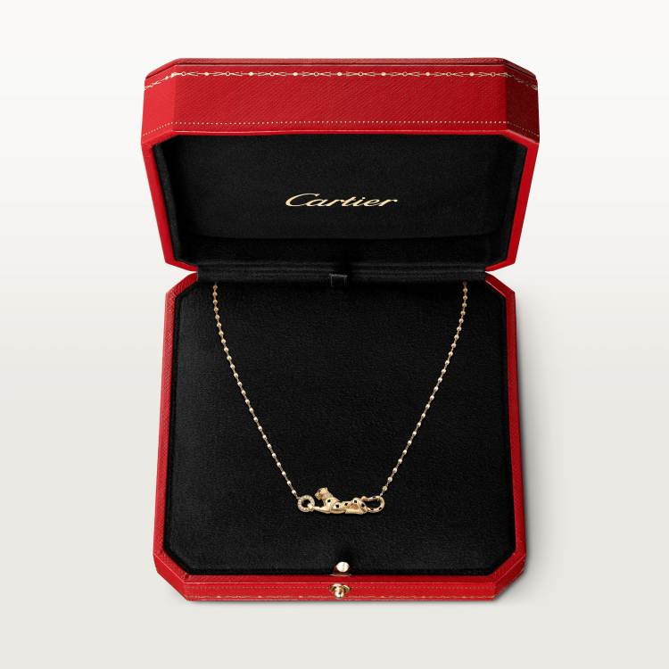 PANTHÈRE DE CARTIER Cartier Cheetah Necklace 18K Gold--GaiYalun