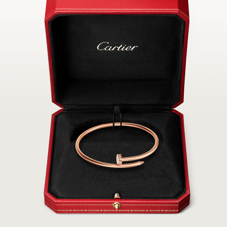 JUSTE UN CLOU bracelet, small model 18K rose gold--GaiYalun