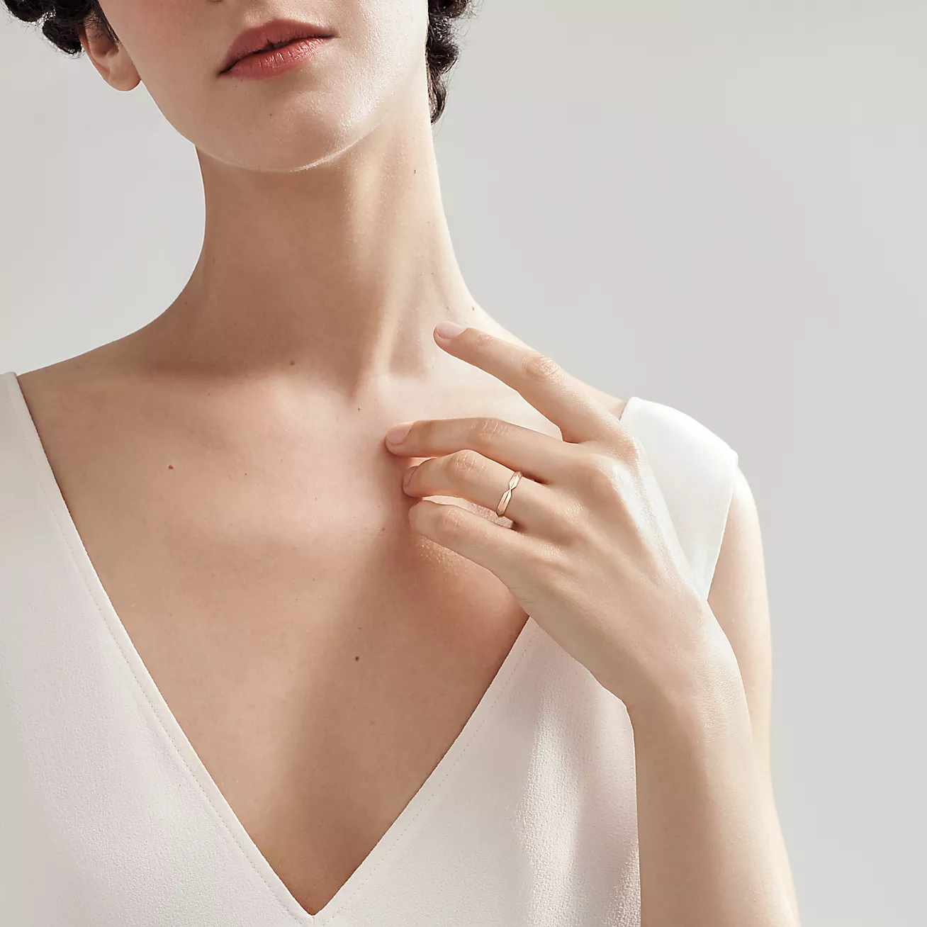 The Tiffany® Setting Nest Narrow Ring--GaiYalun