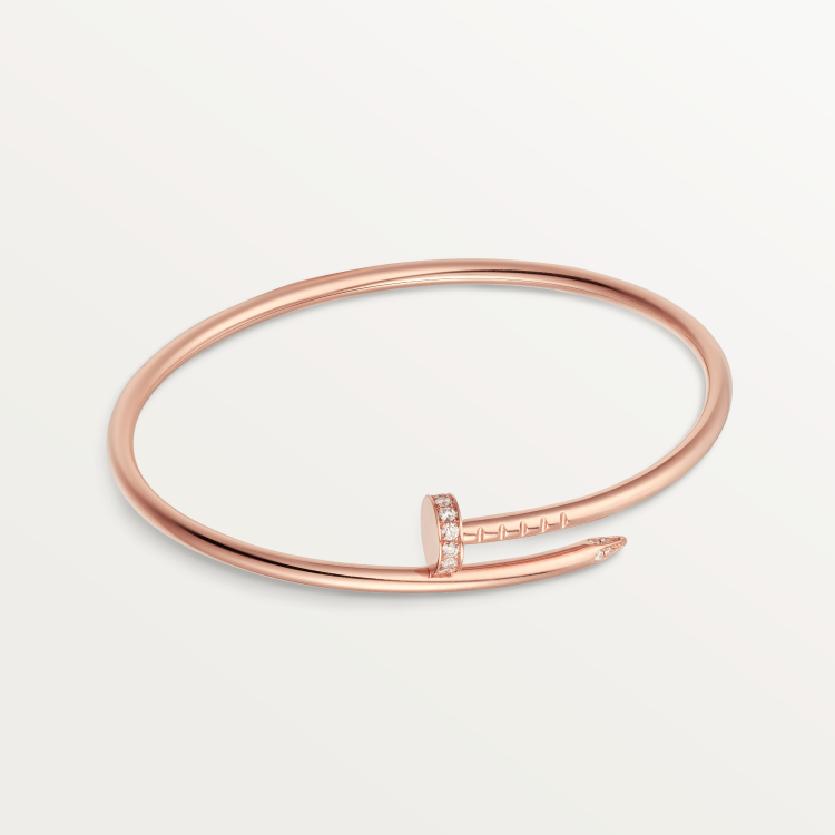 JUSTE UN CLOU bracelet, small model 18K rose gold--GaiYalun